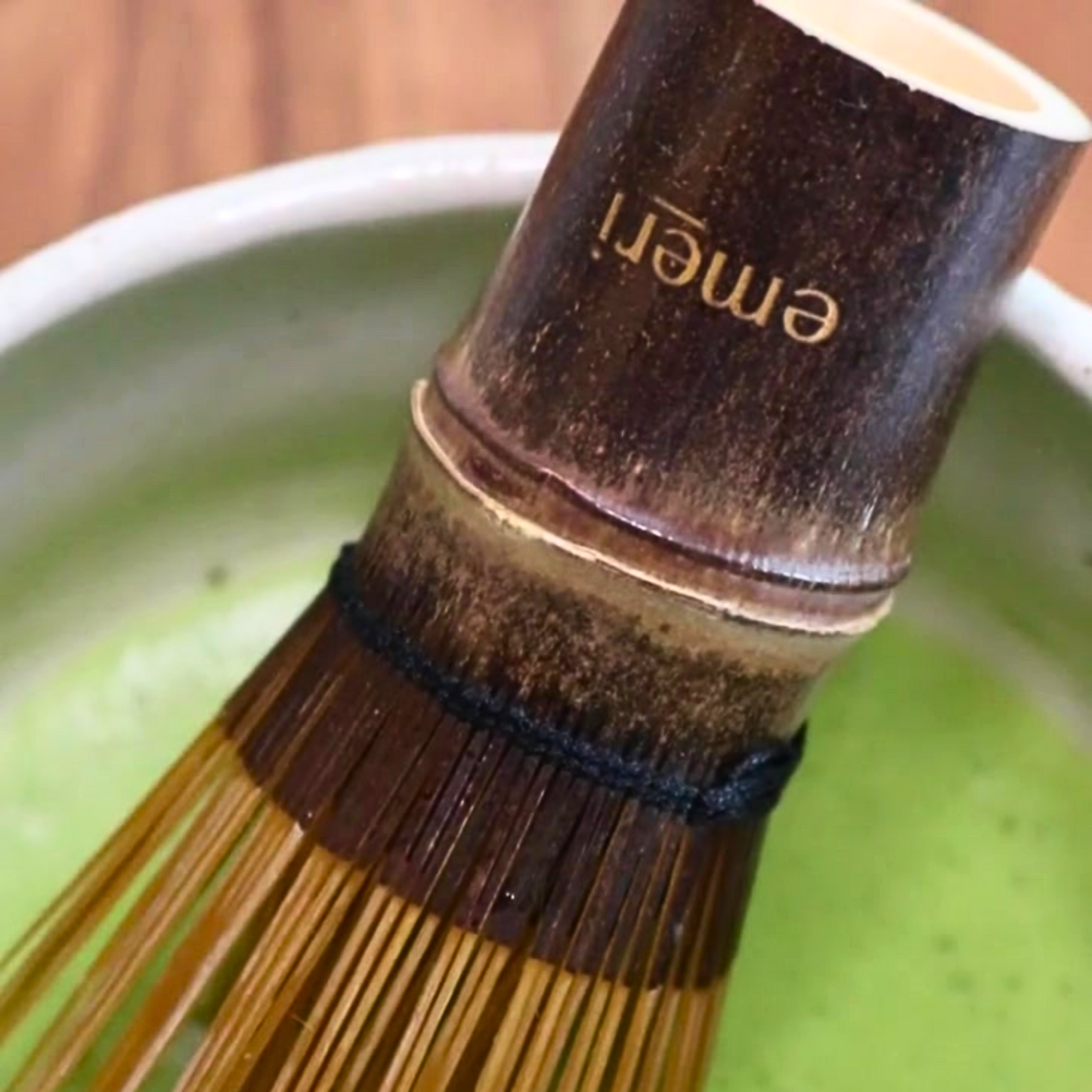 Purple Bamboo Matcha Whisk (120 Prongs)