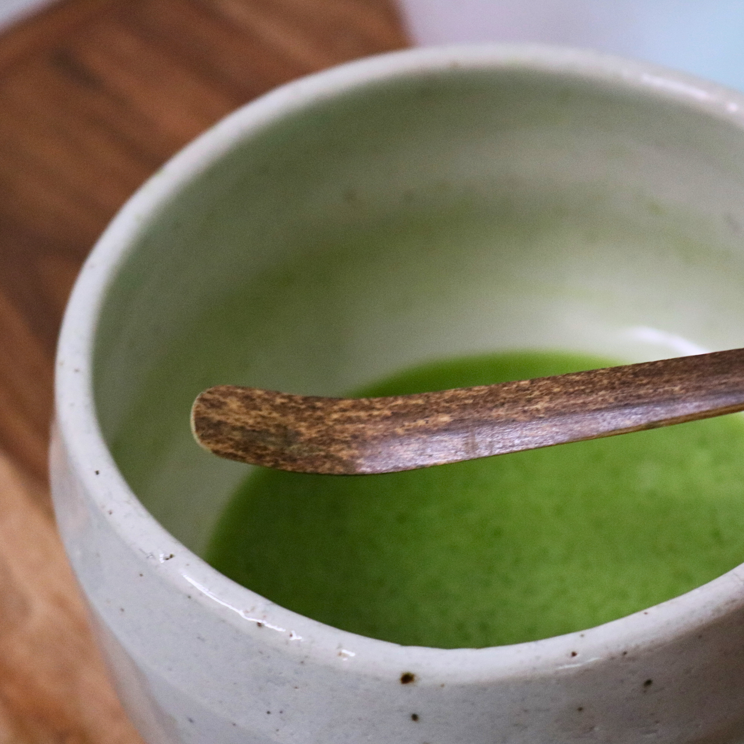 Purple Bamboo Matcha Scoop